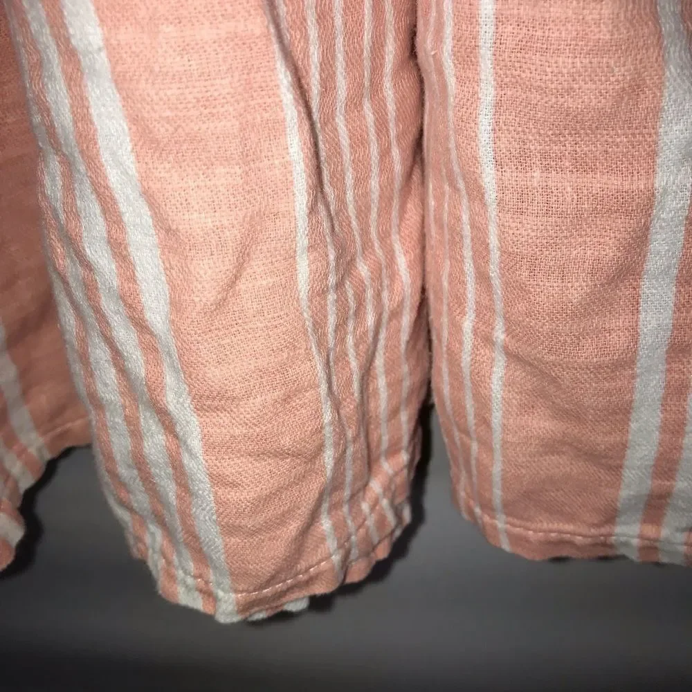 Jessica Simpson Coral Pink Striped Dress